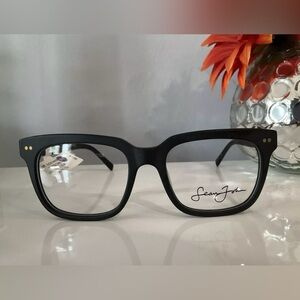 Sean John Matte Black Eyewear